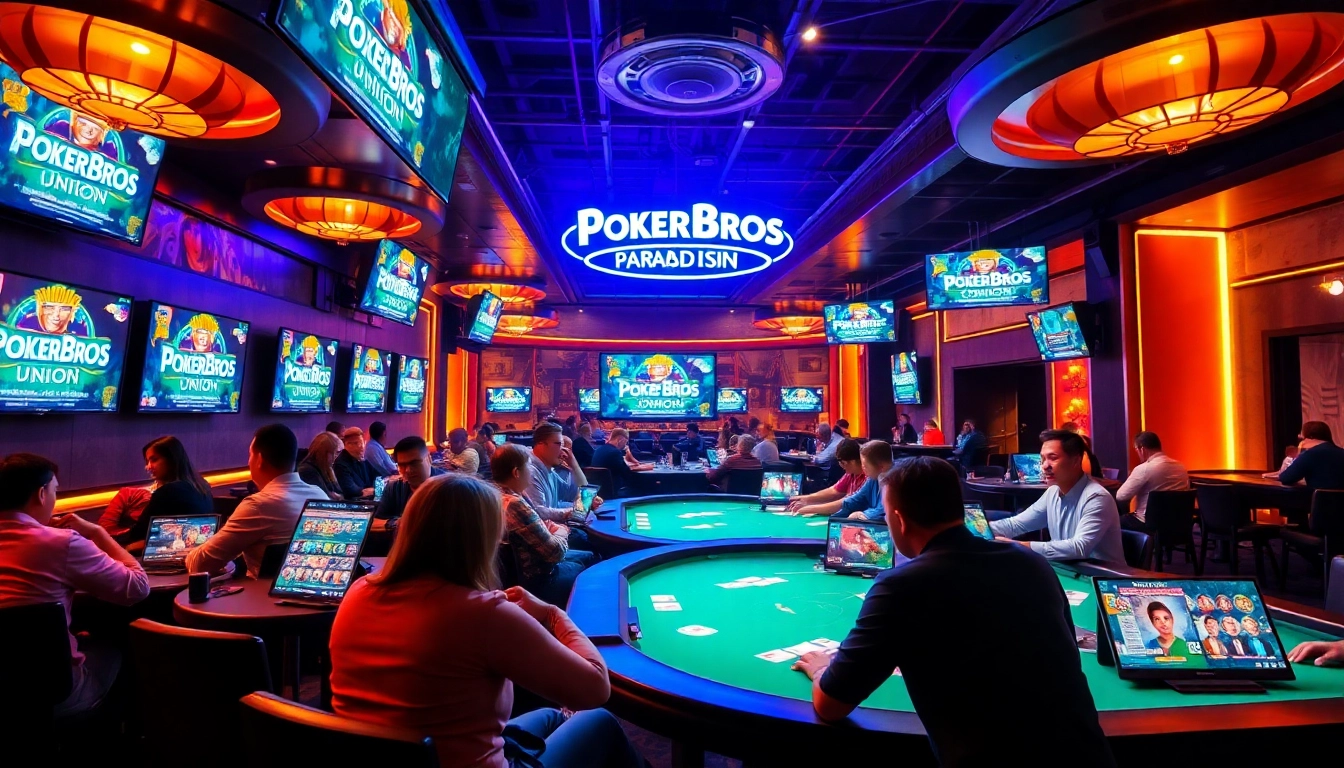 Join Pokerbros Paradise Union and flip your luck in a vibrant online poker community with active tables and friendly players.