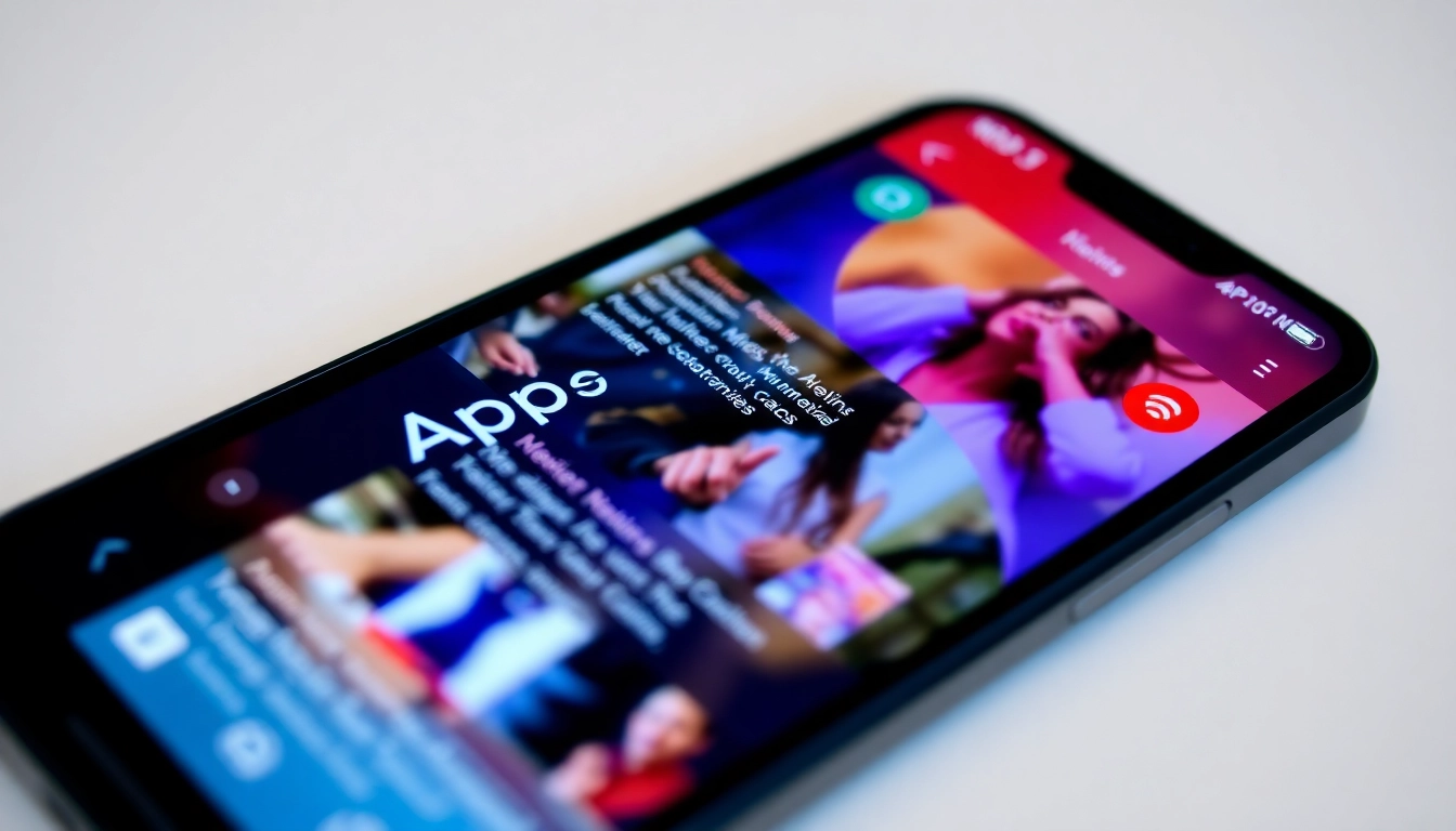 Person reading Apps News updates on a sleek smartphone screen, highlighting latest app trends