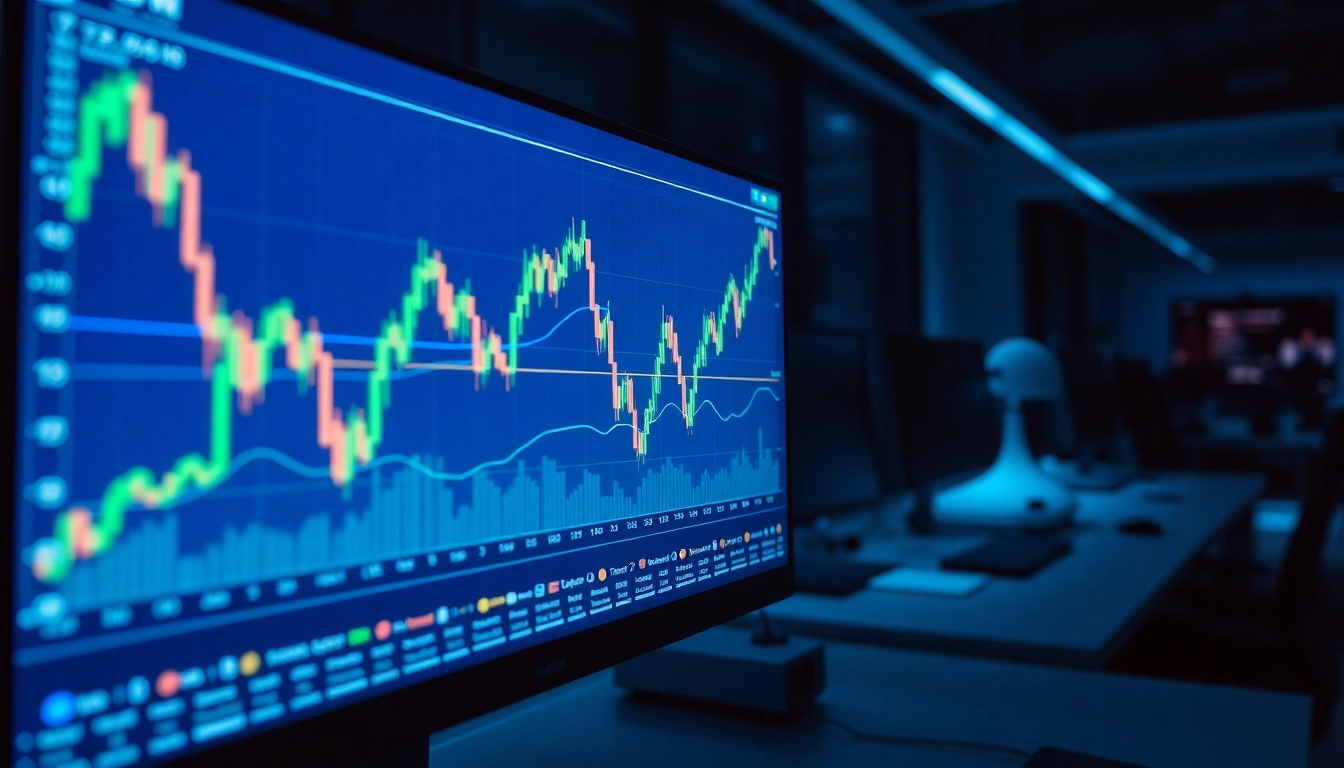 Trading view platform showcasing detailed charts and real-time market data for traders and investors